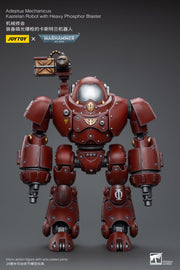 JOYTOY JT8957 - Warhammer 40k 1:18 - Adeptus Mechanicus Kastelan Roboter mit schwerem Phosphorblaster