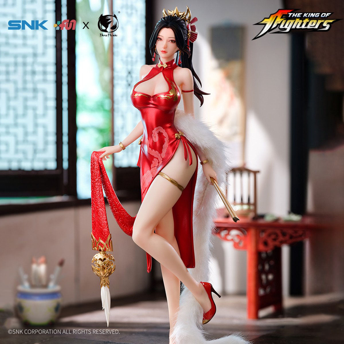BearPanda Der König der Kämpfer Mai Shiranui (Red Skirt Dance Ver.) Figur im Maßstab 1/6