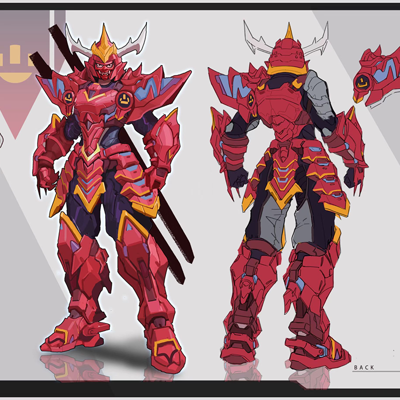 [Pre-Order] Toypoint Wandering Fiery Guardian Oni Samurai
