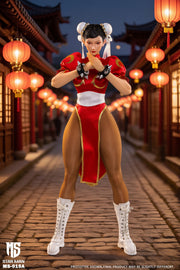 Star Man 1/6 MS-015A Luchadora femenina Chun-li Versión Roja