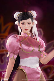 Star Man 1/6 MS-015B Female fighter Chun-li Pink Version