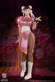 Star Man 1/6 MS-015B Female fighter Chun-li Pink Version