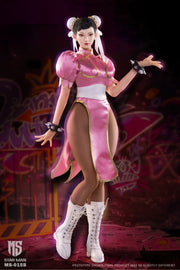 Star Man 1/6 MS-015B Female fighter Chun-li Pink Version