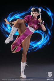 [Próximamente] Star Man 1/6 MS-015C Luchadora femenina Chun-li Versión púrpura