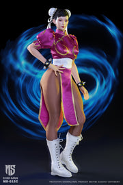 [Próximamente] Star Man 1/6 MS-015C Luchadora femenina Chun-li Versión púrpura