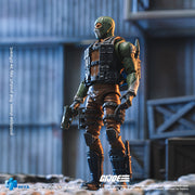 HIYA Exquisita Mini Serie 1/18 Escala 4 pulgadas GIJoe Beach Head Figura de acción