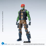 HIYA Exquisita Mini Serie 1/18 Escala 4 pulgadas GIJoe Beach Head Figura de acción
