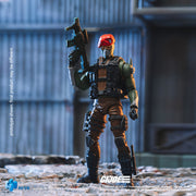 HIYA Exquisita Mini Serie 1/18 Escala 4 pulgadas GIJoe Beach Head Figura de acción