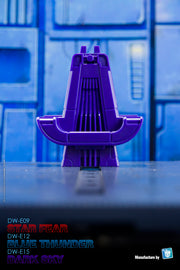 Dr.Wu DW-E09 Star Fear Starscream y DW-E12 Blue Thunder Thundercracker y DW-E15 Dark Sky Sky Warp Juego de 3
