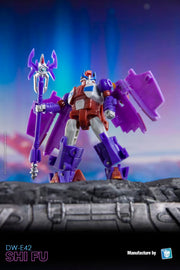Conjunto de 2 tanques Dr.Wu DW-E40G Green Tank Warpath y DW-E42 Shi Fu Alpha Trion