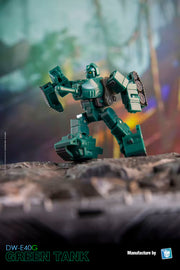 Conjunto de 2 tanques Dr.Wu DW-E40G Green Tank Warpath y DW-E42 Shi Fu Alpha Trion