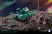 Conjunto de 2 tanques Dr.Wu DW-E40G Green Tank Warpath y DW-E42 Shi Fu Alpha Trion