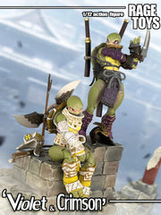 [Pre-Order] Rage Toys 1/12 Violet and Crimson Turtle Sisters Set of 2
