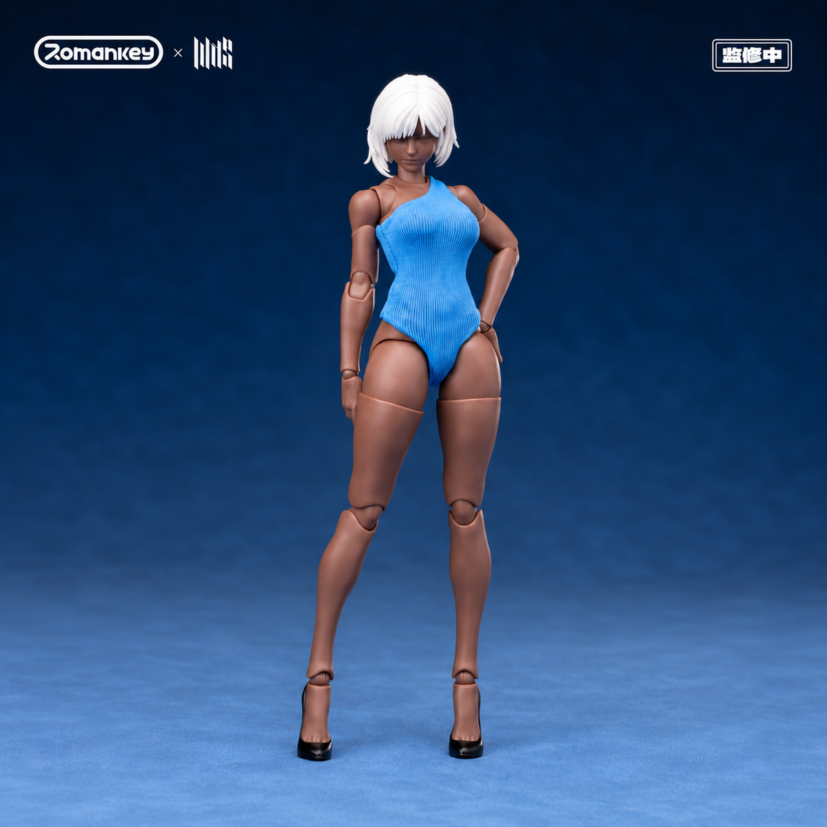 [Pre-Order] Romankey 1/12 UMS004 Super Movable Body Series Mia Black Skin Limited Version