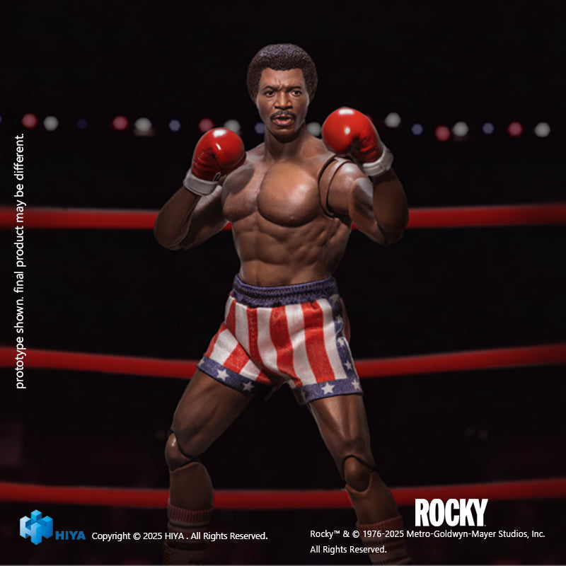 [Reserva] Figura de acción exclusiva Hiya Rocky Exquisite Super Series Apollo Creed escala 1/12 PX Previews
