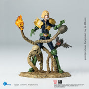 HIYA Exquisita Mini Serie 1/18 Escala 4 pulgadas JUDGE DREDD Judge Anderson VS The Dark Judges Figura de acción