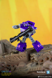 Dr.Wu &amp; Mechanic Studio DW-E37M Leap Cliffjumper &amp; DW-E38M Pulse Gun Shockwave Version aus zerbrochenem Glas, 2er-Set