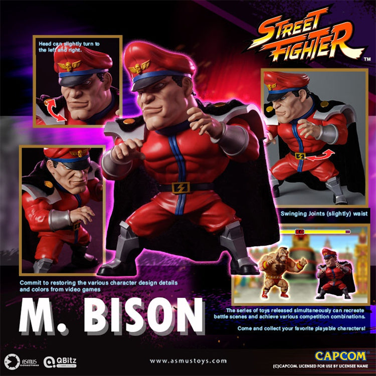 [Pre-Order] Asmus Toys QBXL006 Street Fighter QBITZ XL Series M. Bison