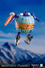 Détruire la planète Grand Galvatron Comic Version Lot de 2 Dr.Wu DW-E01M détruire l'empereur Galvatron et DW-E29