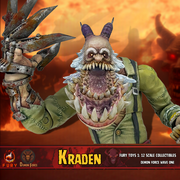 Fury toys Demon Force wave 1 1/12 The brother Kraden and Krynn 7 inches action figure