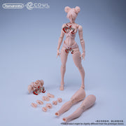 Romankey X COWL 1/12 Super Action Girl Cuerpo sólido Piel blanca