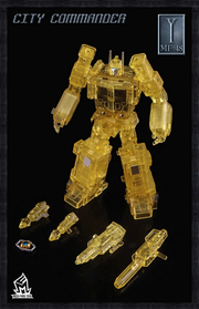 MechFansToys MF-48Y City Commander Magnus brillante amarillo