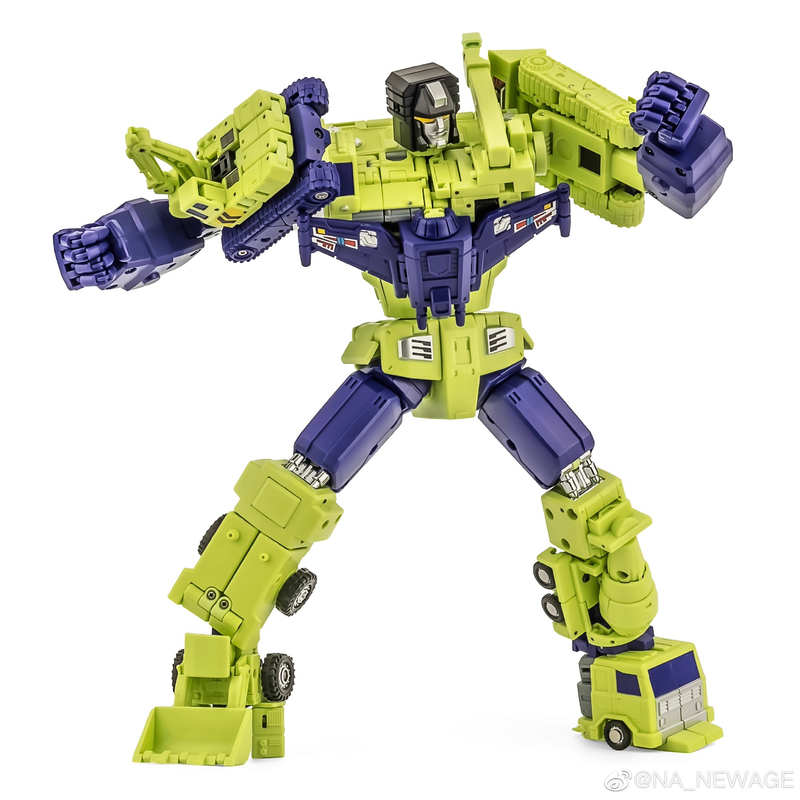 NewAge H34EX Hephaestus Devastator Versión de juguete Juego completo de 6