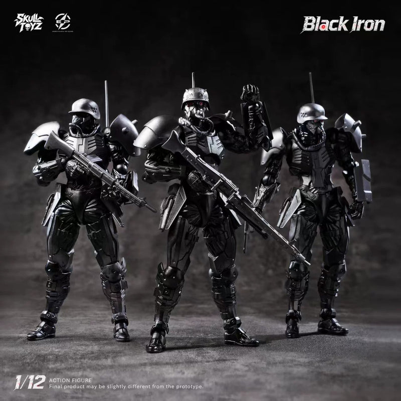 [Pre-Order] Skull Toyz x Snake 1/12 SK002-B Black Iron Classic Team