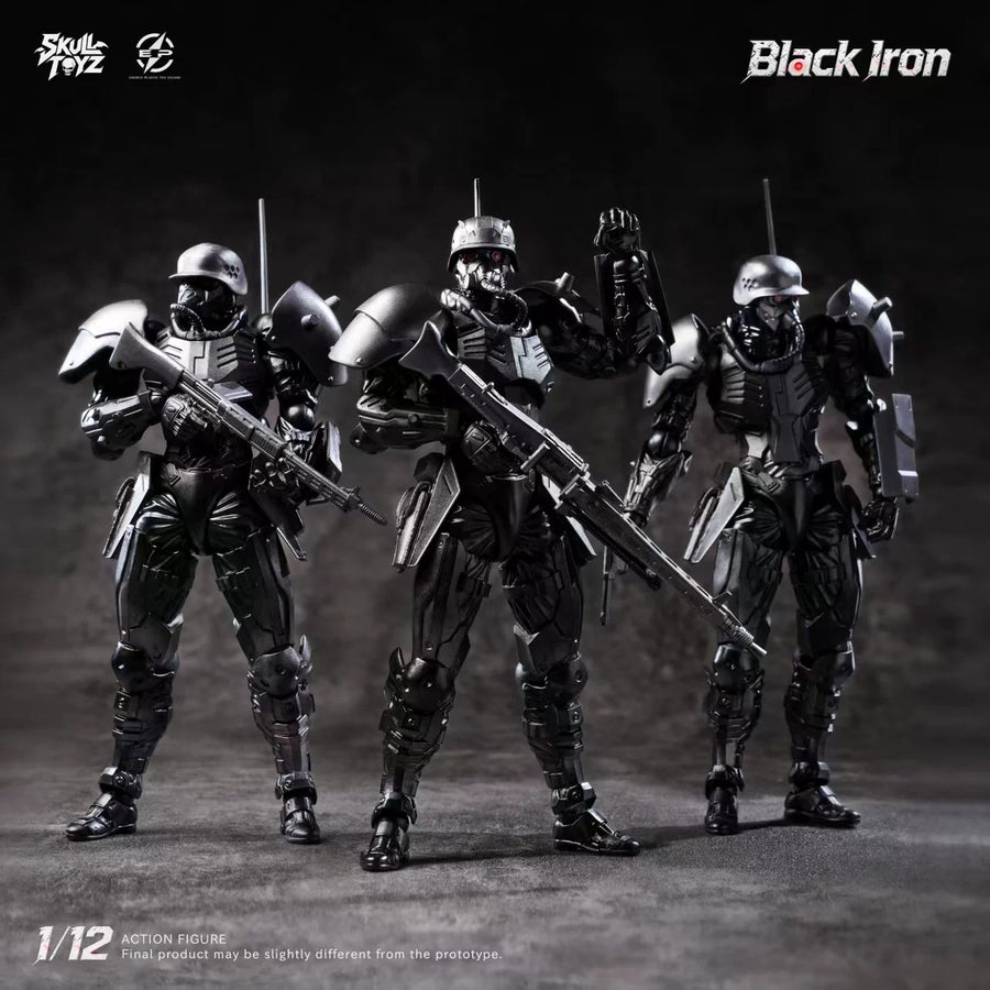 [Pre-Order] Skull Toyz x Snake 1/12 SK002-B Black Iron Classic Team