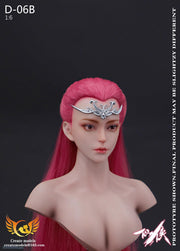 Createmodels 1/6 Fairy Hero Series Female Head (D-06B)
