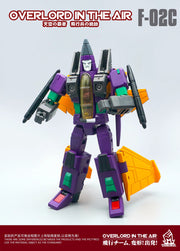 [Reserva] MechFansToys MF-F02C Overlord in the Air Versión en color especial, juego de 3