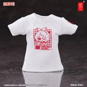 [Reserva] Conjunto de uniforme de empleado con diseño de concha de caracol (versión blanca)