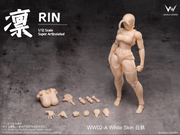Whale Works 1/12 WW02-A Super Articulated Female Figure Rin White Skin