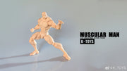 K-Toys 1/12 KT01 Starker muskulöser männlicher Körper, gelbe Version
