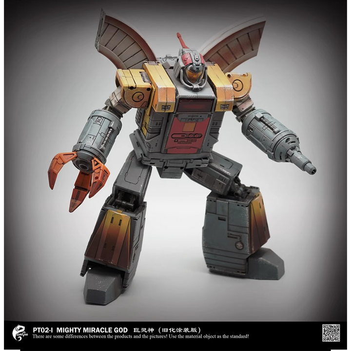Pangu Toys PT-02I Mighty Miracle God Omega Supreme Old Painted Version