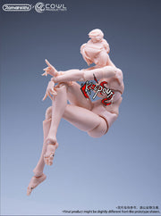 Romankey X COWL 1/12 Super Action Girl Cuerpo sólido Piel blanca