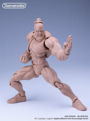 Figura de acción Romankey 1/12 Big Buy, cuerpo masculino, color amarillo Ver.