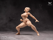 Whale Works 1/12 WW02-B Super Articulated Female Figure Rin Yellow Skin