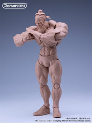 Figura de acción Romankey 1/12 Big Buy, cuerpo masculino, color amarillo Ver.