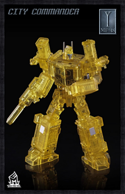 MechFansToys MF-48Y City Commander Magnus brillante amarillo