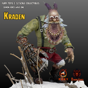 Fury toys Demon Force wave 1 1/12 The brother Kraden and Krynn 7 inches action figure