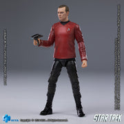 HIYA Exquisita Mini Serie 1/18 Escala 4 Pulgadas STAR TREK 2009 Scotty Figura de Acción