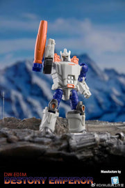 Détruire la planète Grand Galvatron Comic Version Lot de 2 Dr.Wu DW-E01M détruire l'empereur Galvatron et DW-E29