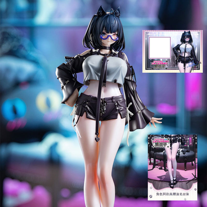[Reserva anticipada] Figura de escala 1/6 de Kurochako de DK Studio que tiene problemas para elegir medias en el probador