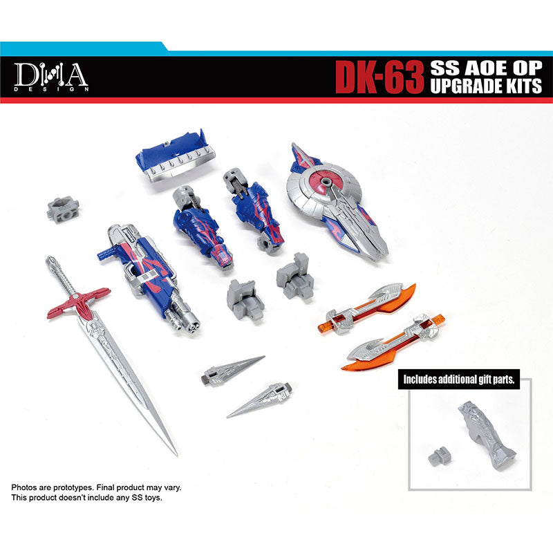 [Reserva] Kits de actualización DNA Design DK-63 para SS Aoe OP