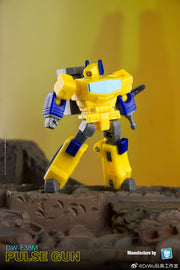 Dr.Wu &amp; Mechanic Studio DW-E37M Leap Cliffjumper &amp; DW-E38M Pulse Gun Shockwave Version aus zerbrochenem Glas, 2er-Set