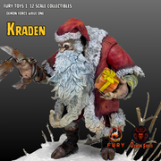 Fury toys Demon Force wave 1 1/12 The brother Kraden and Krynn 7 inches action figure