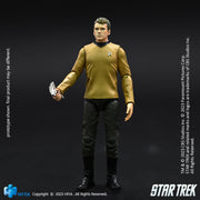 HIYA Exquisita Mini Serie 1/18 Escala 4 Pulgadas STAR TREK 2009 Chekov Figura de Acción