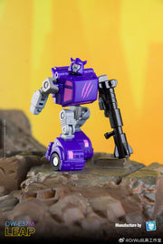 Dr.Wu &amp; Mechanic Studio DW-E37M Leap Cliffjumper &amp; DW-E38M Pulse Gun Shockwave Version aus zerbrochenem Glas, 2er-Set