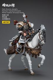 JOYTOY JT5901 6045 1:18 Dark Source-JiangHu Northern Hanland Empire White Feather Snowfield Archery Cavalry and White Feather Armored Horse